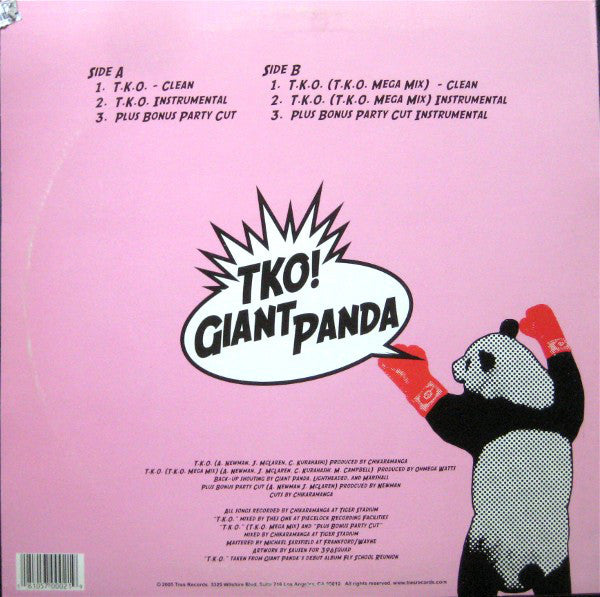 Giant Panda : T.K.O. (12")