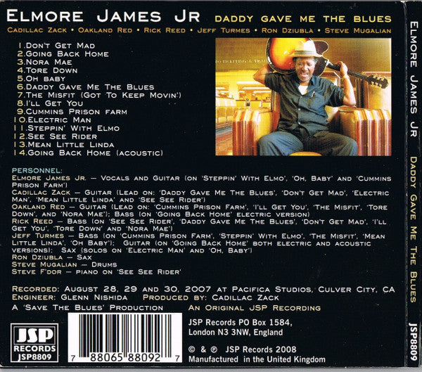 Elmore James Jr : Daddy Gave Me The Blues (CD)