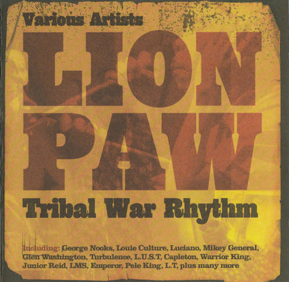 Various : Lion Paw - Tribal War Rhythm (CD, Comp)