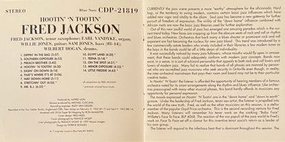 Fred Jackson : Hootin' 'N Tootin' (CD, Album, Ltd, RE)