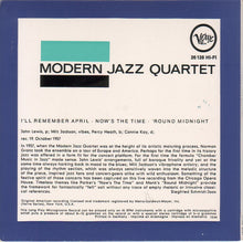 The Modern Jazz Quartet : Modern Jazz Quartet (7", EP, Mono)