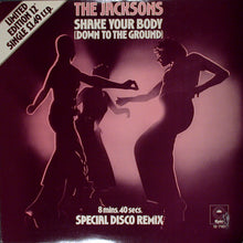 The Jacksons : Shake Your Body (Down To The Ground) (Special Disco Remix) (12", Single, Ltd)