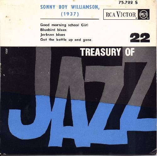 Sonny Boy Williamson : Treasury Of Jazz N° 22 (7", EP)