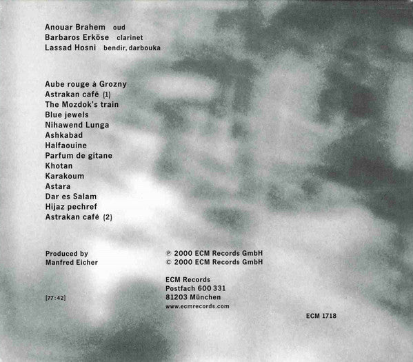 Anouar Brahem Trio : Astrakan Café (CD, Album)