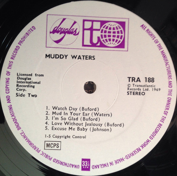 Luther Johnson : The Muddy Waters Blues Band (LP)