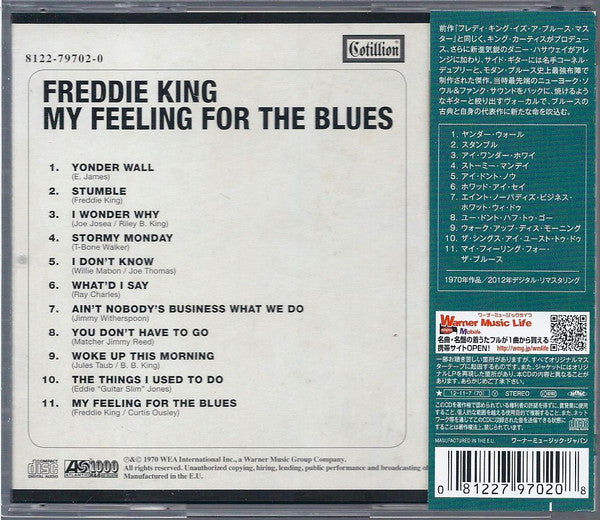 Freddie King : My Feeling For The Blues (CD, Album, RE, RM)