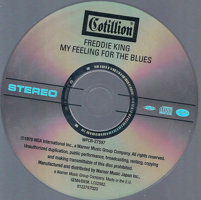 Freddie King : My Feeling For The Blues (CD, Album, RE, RM)
