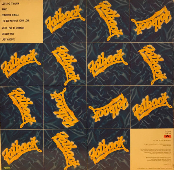 The Fatback Band : 14 Karat (LP, Album, 53 )