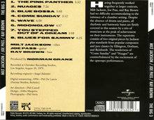 Milt Jackson, Joe Pass, Ray Brown : The Big 3 (CD, Album, RE, RM)