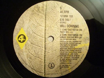 Will Downing : Come Together As One (12")