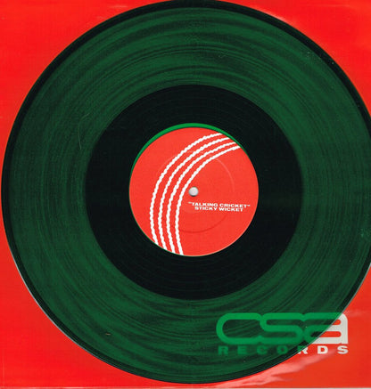 Sticky Wicket (2) : Talking Cricket / Cricket Dub (12", Ltd, Gre)