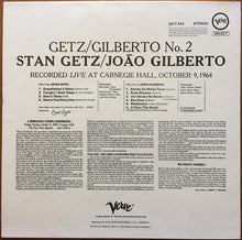 Stan Getz / João Gilberto : Getz / Gilberto #2 (LP, Album, RE)