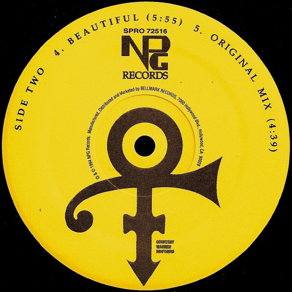 The Artist (Formerly Known As Prince) : The Beautiful Experience (12", Promo)