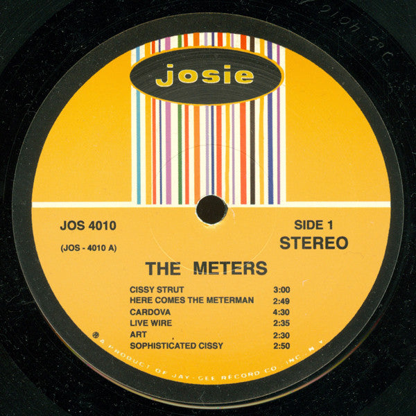 The Meters : The Meters (LP, Album, RE, Unofficial)