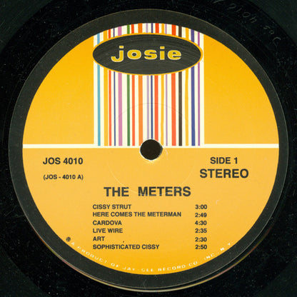 The Meters : The Meters (LP, Album, RE, Unofficial)