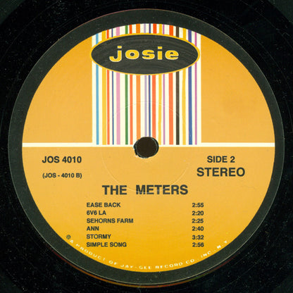 The Meters : The Meters (LP, Album, RE, Unofficial)