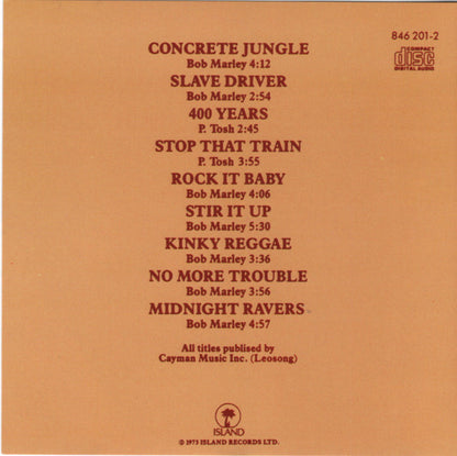 Bob Marley And The Wailers* : Catch A Fire (CD, Album, RE, RM, RP)