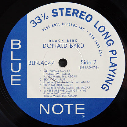 Donald Byrd : Black Byrd (LP, Album, RE)