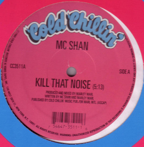 MC Shan : Kill That Noise / I Ran The Game (12", Single, Ltd)