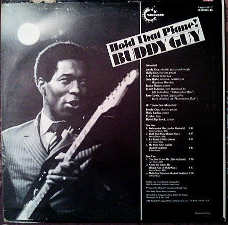 Buddy Guy : Hold That Plane! (LP, Album, RE)