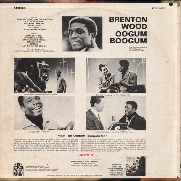 Brenton Wood : Oogum Boogum (LP, Album, M/Print)