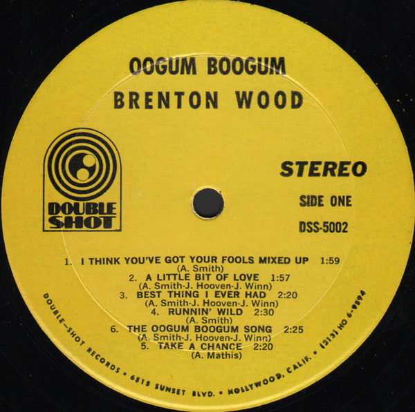 Brenton Wood : Oogum Boogum (LP, Album, M/Print)