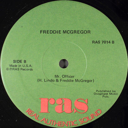 Freddie McGregor With Dennis Brown : Raggamuffin / Mr. Officer (12")