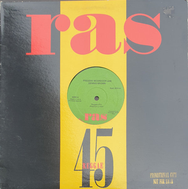 Freddie McGregor With Dennis Brown : Raggamuffin / Mr. Officer (12")