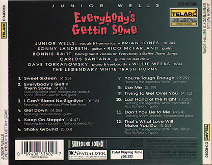 Junior Wells : Everybody's Gettin' Some (CD, Album)