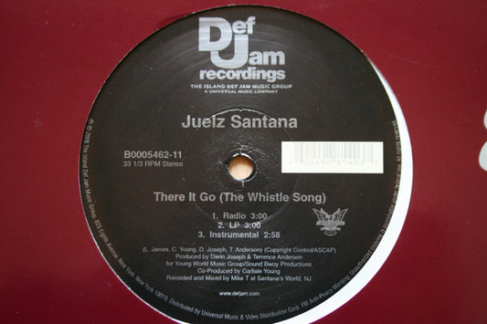 Juelz Santana : There It Go (The Whistle Song) (12")
