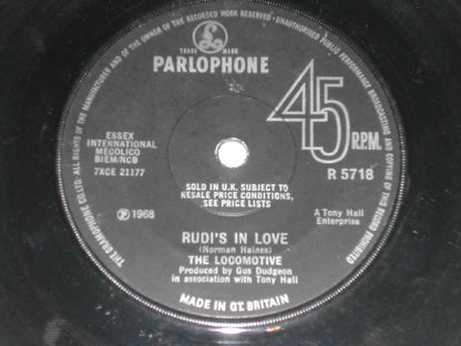 The Locomotive* : Rudi's In Love (7", Single, Sol)