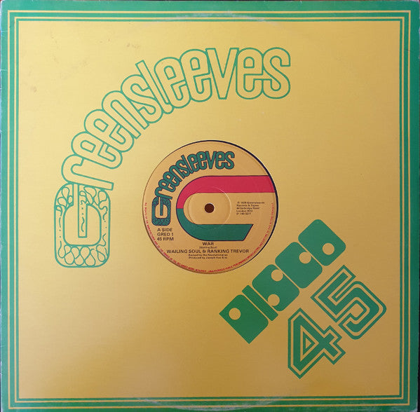 Wailing Souls & Ranking Trevor / Wailing Souls : War / Jah Give Us Life Don't Feel No Way (12")