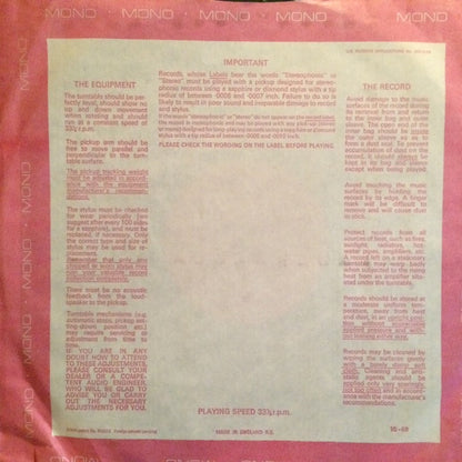 John Mayall With Eric Clapton : Blues Breakers (LP, Album, Mono)