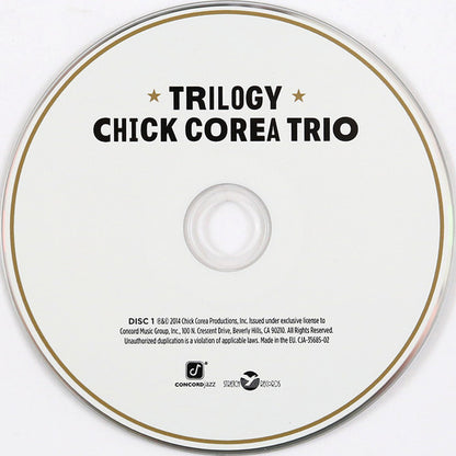 Chick Corea Trio : Trilogy (3xCD, Album)