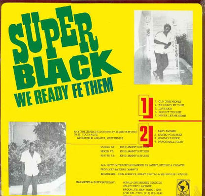 Super Black : We Ready Fe Them (LP)