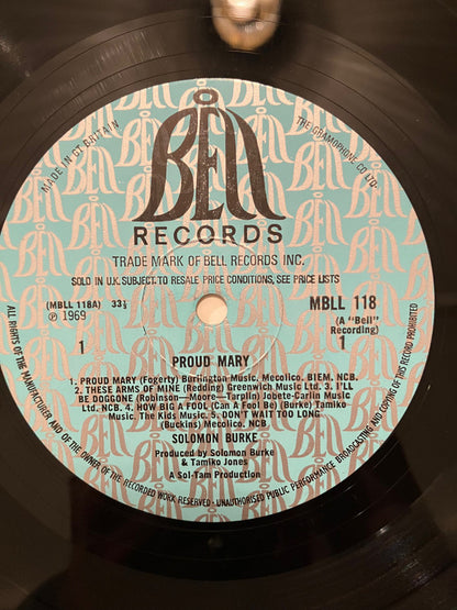Solomon Burke : Proud Mary (LP, Album, Mono)