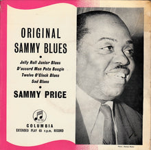 Sammy Price : Original Sammy Blues (7", EP)
