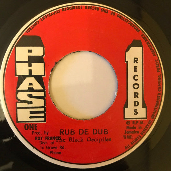 The Chantells : Rub Me Down (7")