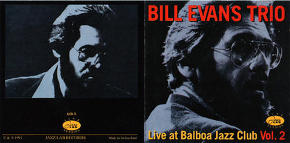 The Bill Evans Trio : Live At Balboa Jazz Club Vol. 2 (CD, Comp)