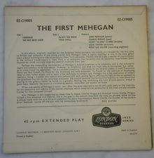 John Mehegan Trio : The First Mehegan, Vol. 1 (7", EP, Mono)