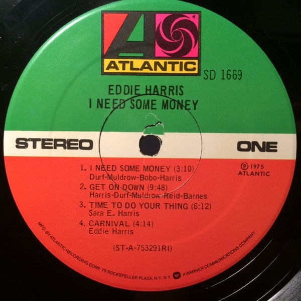 Eddie Harris : I Need Some Money (LP, Album, PRC)