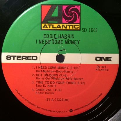 Eddie Harris : I Need Some Money (LP, Album, PRC)