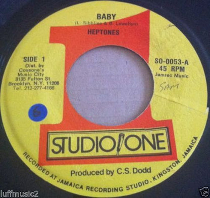 The Heptones : Baby (7", RE)