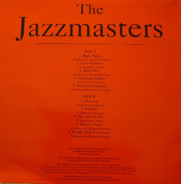 The Jazzmasters, Paul Hardcastle : The Jazzmasters (LP, Album)
