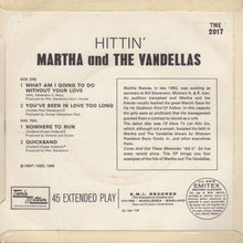 Martha Reeves & The Vandellas : Hittin' (7", EP, Mono)