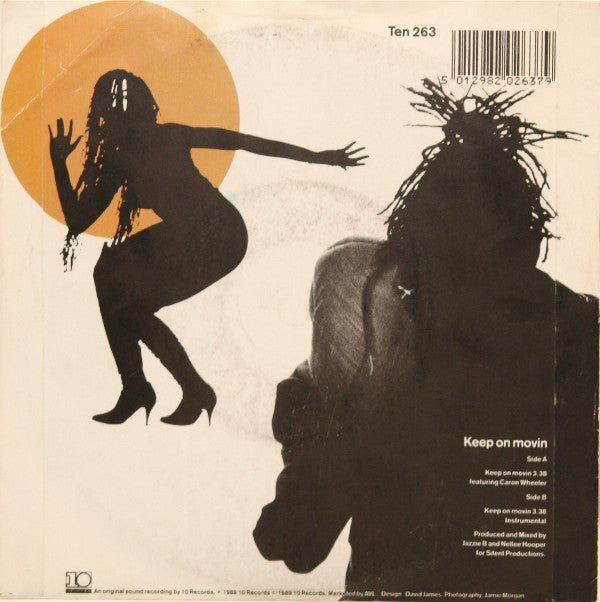Soul II Soul : Keep On Movin (7", Single, Pap)