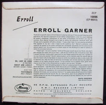 Erroll Garner : Erroll (7", EP, Mono)