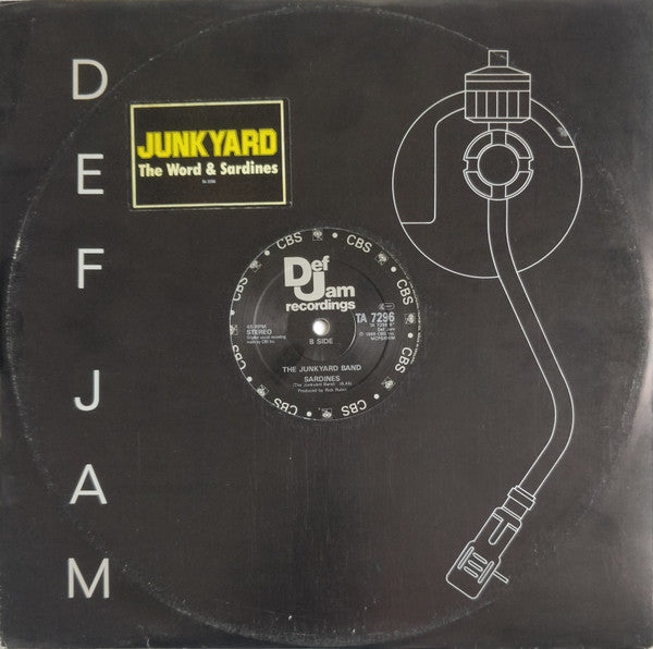 The Junkyard Band : The Word / Sardines (12")