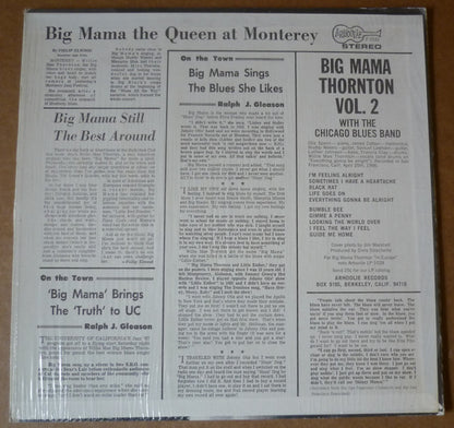 Big Mama Thornton With Muddy Waters Blues Band : Big Mama Thornton Vol. 2 (LP, Album, RE)