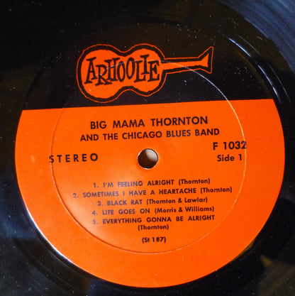Big Mama Thornton With Muddy Waters Blues Band : Big Mama Thornton Vol. 2 (LP, Album, RE)